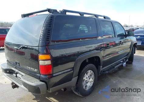 2004 Chevrolet Suburban 1500 Z71 z USA, uszkodzony, nr VIN 3GNFK16TX4G233260